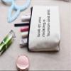 LIBIHUA First Time Mom Gifts-Look at You Making a Human-New Mom Appreciates Mama to Be-Gender Reveal New Parents First Mother's Day-Makeup Bag Cosmetic Travel Pouch view 4