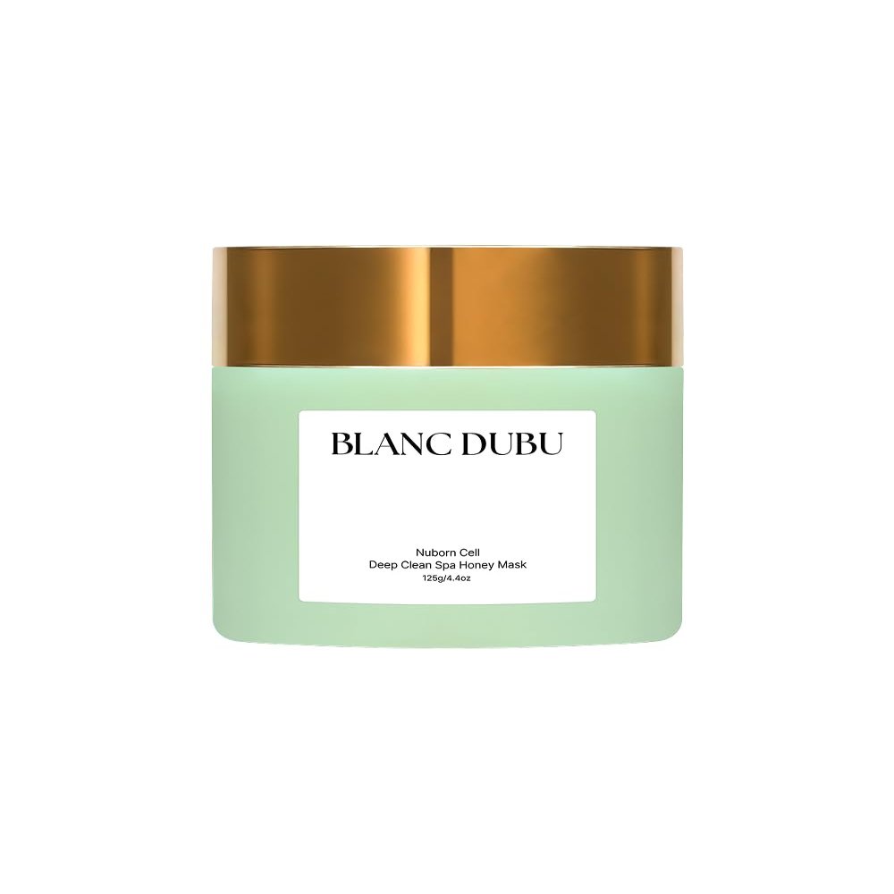 BLANC DUBU Nuborn Cell Deep Clean Spa Honey Mask | Honey Skincare 2-in-1, Korean Cleanser & Exfoliating Face Wash | Facial Cleanser & Cleansing Face Mask