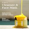 BLANC DUBU Nuborn Cell Deep Clean Spa Honey Mask | Honey Skincare 2-in-1, Korean Cleanser & Exfoliating Face Wash | Facial Cleanser & Cleansing Face Mask view 2