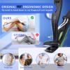 Toenail Clippers for Thick Nails for Seniors| INXEN 3-Pack Ergonomic Heavy Duty Angled Head Nail Clippers with Catcher | Premium Steel Wide Opening Fingernail Clippers Nail Cutter for Men & Women view 3