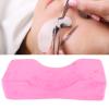 Lash Pillow for Lash Extensions,U Shape High Elastic Sponge Eyelash Pillow,Ergonomic Curve Lash Eye Head Neck Bed Pillow,Flannel Cushion Lash Tech Supplies for Beauty Salon Home (Rose red) view 3
