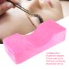 Lash Pillow for Lash Extensions,U Shape High Elastic Sponge Eyelash Pillow,Ergonomic Curve Lash Eye Head Neck Bed Pillow,Flannel Cushion Lash Tech Supplies for Beauty Salon Home (Rose red) view 4