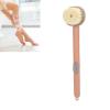Bath Brush, Long Handle Removable Brush, Head Comfortable Brush for Bathrom (Pink) view 2
