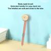 Bath Brush, Long Handle Removable Brush, Head Comfortable Brush for Bathrom (Pink) view 3