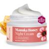 Manuka Lane Manuka Honey Night Cream for Face and Neck with Argireline, Rosemary, Sweet Almond Oil, & Vitamin A | Plant Based Formula | Carefully formulated to keep your skin young and healthy! view 1