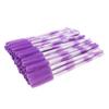BIHRTC 100PCS Disposable Silicone Eyelash Brush Mascara Spoolies Mascara Wands Disposable Lip Applicators liner Brushes Makeup Tools for Women Girls Salon Beauty Cosmetic Make Up Tool view 1