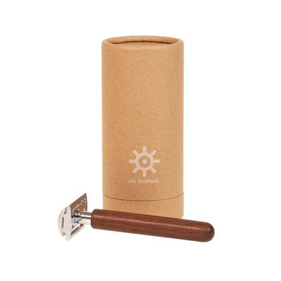 Iris Hantverk Shaving Razor in Walnut