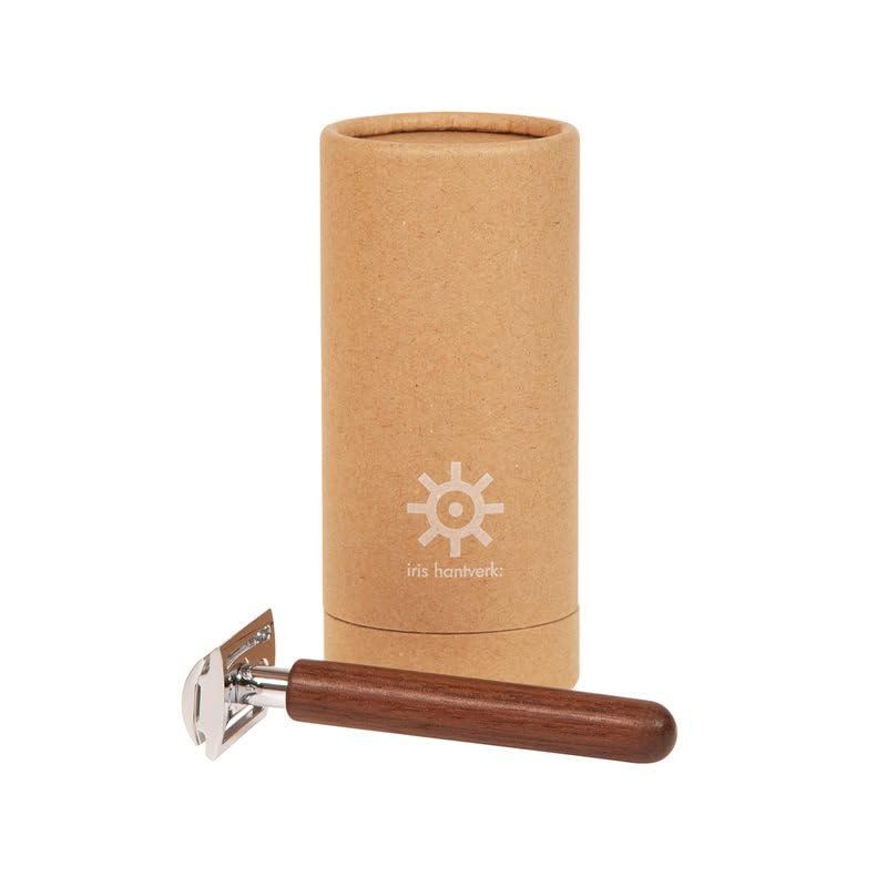 Iris Hantverk Shaving Razor in Walnut