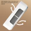 Nail Dust Collector, 60W High Power ABS Nail Dust Suction, 4500RPM Brushless Motor Accurate Filtration Nail Vacuum Cleaner with Heat Dissipation Holes for Home Nail Salon (US Plug) view 3