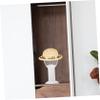 BELLIFFY Curly Hair Mannequin Head Wig Holder Inflatable Wig Stand Multi-Purpose Hat Display Stand view 4
