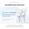 Dr Eslee Anti-Sebum Foaming Facial Cleanser for Oily Skin - 100ml - Non-Irritating Dermatological Face Wash Cleansing Foam - Controls Excess Sebum, Soothes Irritation, Sulfate-Free, Korean Skin Care view 4