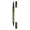 NYX PROFESSIONAL MAKEUP BEETLEJUICE Pinstripe Duo Eye Liner, Dual-Ended Black Liquid Eyeliner + Green Chrome Eyeliner view 1