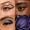 NYX PROFESSIONAL MAKEUP BEETLEJUICE Pinstripe Duo Eye Liner, Dual-Ended Black Liquid Eyeliner + Green Chrome Eyeliner view 4