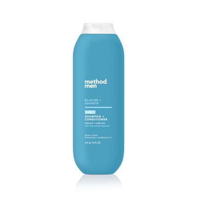 Method Men 2-in-1 Shampoo + Conditioner, Glacier + Granite, 14 oz