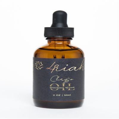 4riah Chryso Stimulating Growth Oil Infused with Jamaican Black Castor Oil, Safflower Oil, Organic Coconut Oil, Black-Seed Oil, Lavender Oil, Avocado Oil, Grapeseed Oil, Vitamin E Oil (2 Fl Oz)