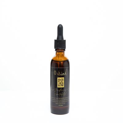 4riah Chryso Strengthening++ Scalp Essentials Oil Infused with Hibicus, Shea Butter and Rosemary Oil, Grape Seed Oil, Vitamin E Oil and more Essential Oils (2 Fl Oz)