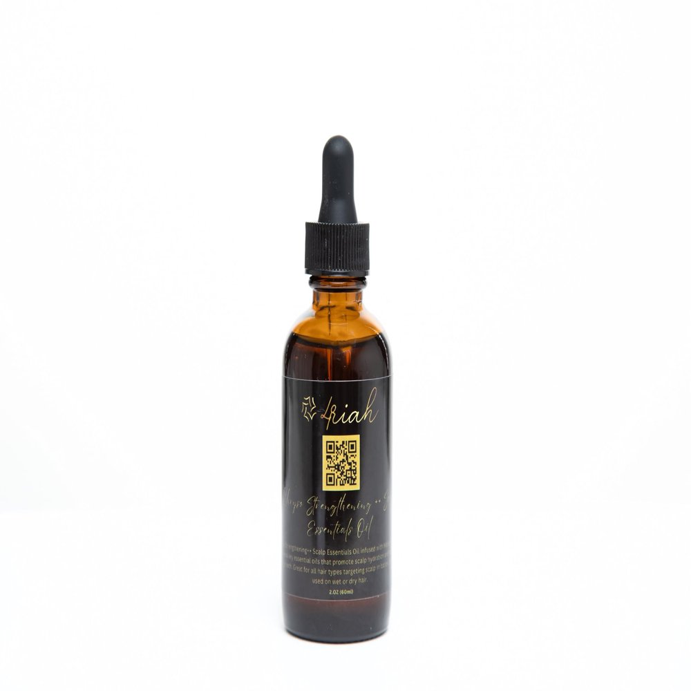 4riah Chryso Strengthening++ Scalp Essentials Oil Infused with Hibicus, Shea Butter and Rosemary Oil, Grape Seed Oil, Vitamin E Oil and more Essential Oils (2 Fl Oz)