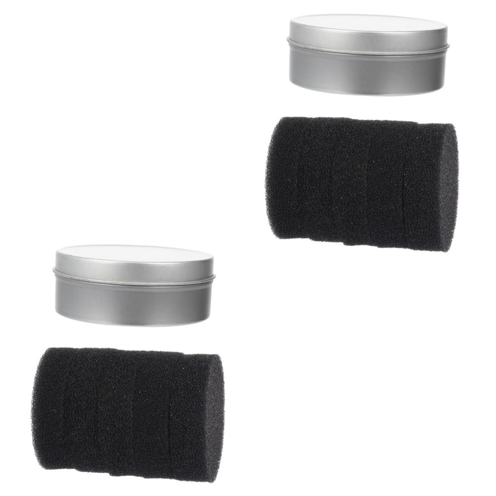 minkissy 2sets Facial Brush Skin Cleansing Cleaning Brush Reusable Cleaner Sponge