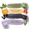ANRCOLLECT Face Mask Set, 4Pcs Clay Mask, Face Masks Skin Care with Vitamin C, Charcoal, Mugwort and Purple Clay, Skincare Gift Set for Blackheads, Refining Pores & Controling Oil, Teen Girl Gifts view 4
