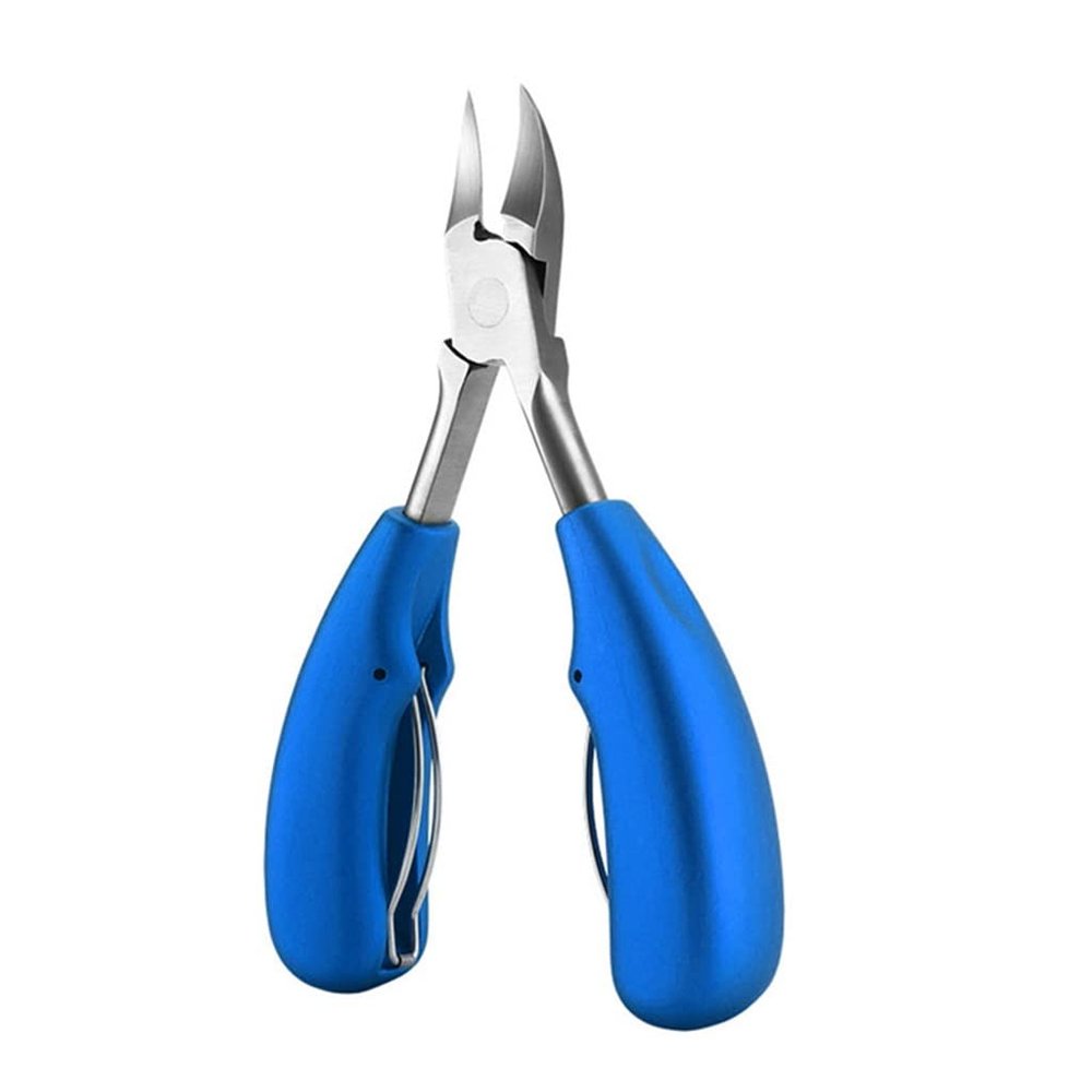 ZUIAI Toe Nail Clippers Nail Correction Thick Nails Ingrown Toenails Nippers Cutters Dead Skin Dirt Remover Pedicure Care Tool(Blue)