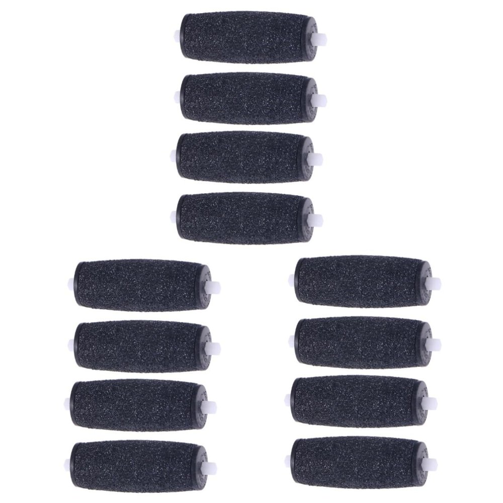 FRCOLOR 3pcs Foot File Roller Heads Extra Coarse Replacement Rollers for Pedi Exfoliator