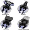 BJFSEAFN 4 in 1 Electric Shaver Hair Clippers Men's Rotary Shavers Rechargeable Razors Beard Nose Hair Trimmer Shaving Grooming Sets view 4