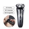 BJFSEAFN Electric Shaver for Men Razor Rechargeable 3D Smart Electric Razor Washable Beard Trimmer Shaving Machine view 2