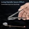 360 Degree Rotating Long Handle Fingernail Clipper (Black) view 3