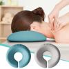 Massage Headrest For Bed, 2pieces Massage Table Face Cradle Cushion Replacement, Comfortable Face Cushion, Massage Table Face Cradle Rest Cushion, Face Pillow Cushion for Massage Chairs Spa Bed view 2