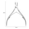 ZUIAI Professional Toenail Nail Cuticle Nipper Care Stainless Steel Nail Cuticle Clipper Dead Skin Remover Manicure Trimmer Tool view 4