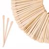 BUCICE Wooden Wax Sticks for Hair Removal, 100Pcs Small Waxing Applicator Sticks Wood Craft Sticks, Eyebrow, Body, Lip, Nose Wax Applicators view 1