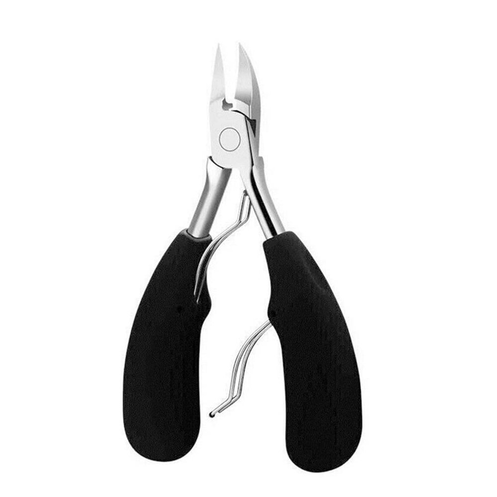 ZUIAI Toe Nail Clippers Nail Correction Thick Nails Ingrown Toenails Nippers Cutters Dead Skin Dirt Remover Pedicure Care Tool(D)
