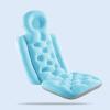Depisuta Full Body Bath Pillow for Bathtub, Luxury Tub Pillow for Bath for Headrest Neck and Back Support, Bathtub Cushion with Powerful Non Slip Suction Cups, Soft Comfortable Bath Cushion (Blue) view 2