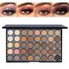 BONNIE CHOICE 40 Colors Neutral Smokey Makeup Eyeshadow Palette, Professional High Pigmented Matte Glitter Black Grey Naked Nude Brown Makeup Pallet Waterproof Long Lasting Eye Shadow Powder view 1