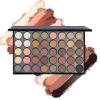 BONNIE CHOICE 40 Colors Neutral Smokey Makeup Eyeshadow Palette, Professional High Pigmented Matte Glitter Black Grey Naked Nude Brown Makeup Pallet Waterproof Long Lasting Eye Shadow Powder view 3