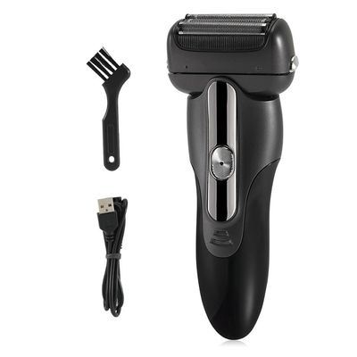 BJFSEAFN Reciprocating Electric Shaver 3 Blade Shaving System USB Rechargeable Shaving Machine for Men Razor Shaver Barber Electric(Gray)