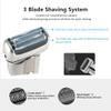 BJFSEAFN Reciprocating Electric Shaver 3 Blade Shaving System USB Rechargeable Shaving Machine for Men Razor Shaver Barber Electric(Gray) view 4