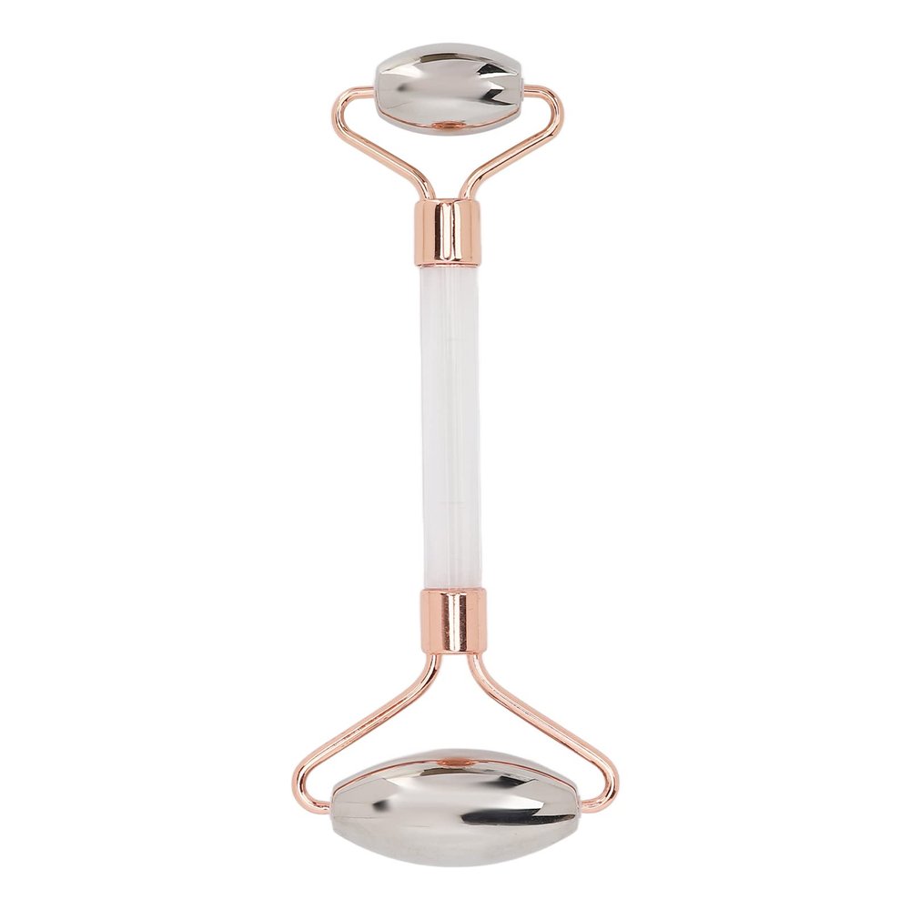 Stainless Steel Face Roller, Face and Eye Roller with Portable Dual Sided for Men Women Face Eyes Neck Relieve Fine Lines Wrinkles