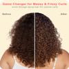 4 In 1 Styling Cream, Anti Frizz Hair Styling Cream for Women Kids Slick Back, Enhance Shine Fly Away Hair Tamer, Non-greasy Curl Defining, No Chemical Flavors Smoothing Cream view 4