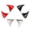 6pcs Devil Horn Hair Clips Halloween Demon Hair Clips Red White Black Small Little Clip on Horns Devil Horns Cute Devil Horn Barrettes for Halloween Cosplay Costume Party view 3