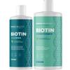 Biotin Shampoo and Conditioner Set - Sulfate & Paraben Free Shampoo and Conditioner with Biotin and Peppermint for All Hair Types - Volumizing Hair Care Set view 1
