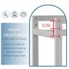 Washing Machine Drying Rack Stacking Kits, Above Washing Machine Storage Rack for Front Loader Washing Machines, Height Adjustable, Load Capacity 300kg, for Bathroom Kitchen view 4