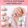SAVILAND Cuticle Remover Kit Professional Nail Care Manicure Kit and Press on Nails for Kids 7-day Styling view 2