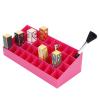 36 Grids Makeup Organizer Storage Box Display Stand Cosmetic Desktop Lipstick Rack Container (Roseate) view 3