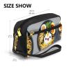 DRTGEDS Egg Cup Noodle Ramen Small Cosmetic Bag,Portable Cute Travel Makeup Bag For Women Makeup Brush Organizer Pouch view 3