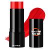 Drawdart Red Face Paint Stick, Portable Eye Black Stick for Sports, Full-coverage Cream Face Paint for Halloween SFX Makeup Cosplay Joker Costume Parties view 1