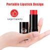 Drawdart Red Face Paint Stick, Portable Eye Black Stick for Sports, Full-coverage Cream Face Paint for Halloween SFX Makeup Cosplay Joker Costume Parties view 2