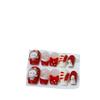 Handmade New Year Snowflake Bow Nail Art Patch(L) view 1