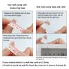 Handmade New Year Snowflake Bow Nail Art Patch(L) view 2