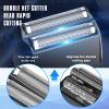 BJFSEAFN Rechargeable Electric Shaver LCD Display Portable Cordless Men's Multifunctional Reciprocating Razor Beard Trimmer view 4